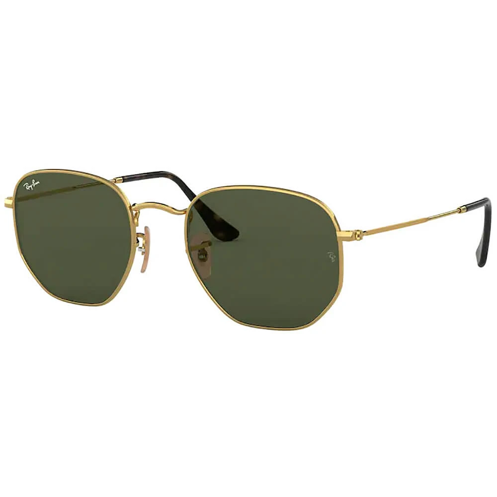 Ray-Bans Hexagonal Arista G-15 Green Crystal | Electronic Express