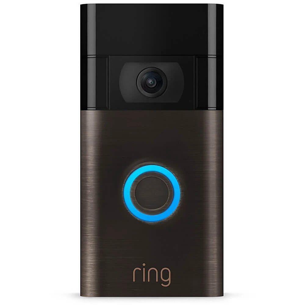 Ring Video Doorbell (2020)- Venetian Bronze- RINGVBRONZE | Electronic Express