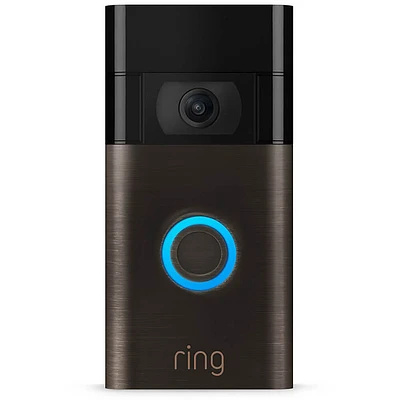 Ring Video Doorbell (2020)- Venetian Bronze- RINGVBRONZE | Electronic Express