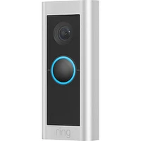 Ring Wired Doorbell Pro - Satin Nickel | Electronic Express