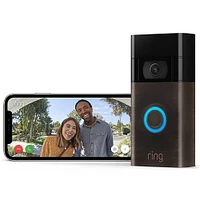 Ring Video Doorbell (2020)- Venetian Bronze- RINGVBRONZE | Electronic Express