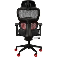 RTA Products AIRFLEX Cool Mesh Gaming Chair - Red | Electronic Express