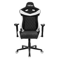 RTA Products GamerXL Series Gaming Chair - White | Electronic Express