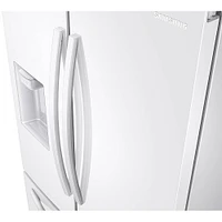 Samsung 27 Cu. Ft. White French Door Refrigerator | Electronic Express