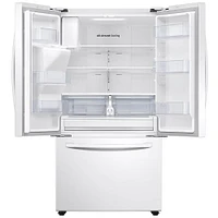 Samsung 27 Cu. Ft. White French Door Refrigerator | Electronic Express