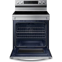 6.3 Cu. Ft. Stainless Smart Freestanding Electric Range | Electronic Express