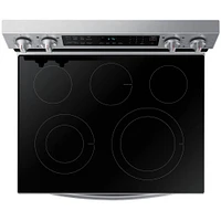 6.3 Cu. Ft. Stainless Smart Freestanding Electric Range | Electronic Express