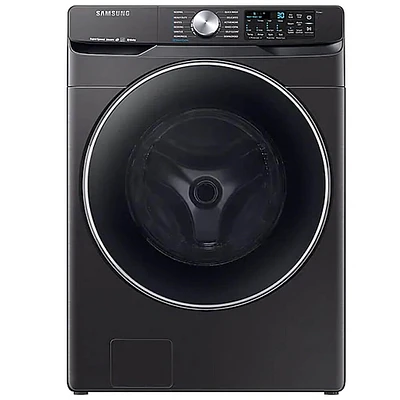 Samsung  WF45R6300AV/US 4.5 cu. Ft. Black Stainless Smart Electric Front Load Washer with Super Speed | Electronic Express