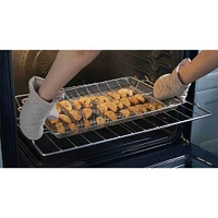 Samsung Stainless Air Fry Tray for 30 inch Ranges | Electronic Express
