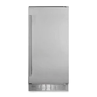 Silhouette Mosel 15 inch Undercounter Ice Maker in Stainless Steel- DIM32D1BSSPR | Electronic Express