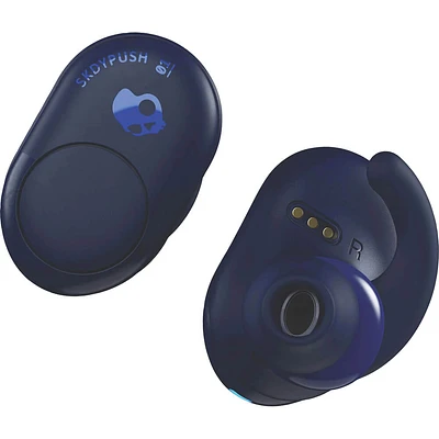 Skull Candy Push Truly Wireless Earbuds- Indigo Blue | Electronic Express