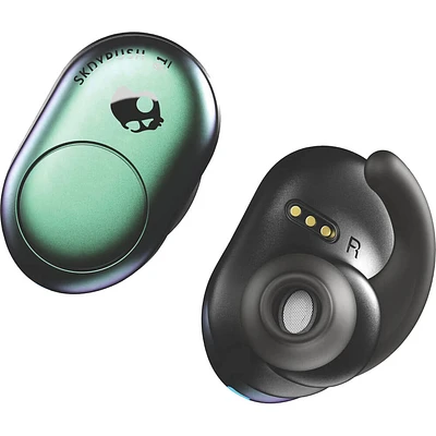Skull Candy Push Truly Wireless Teal Earbuds | Electronic Express