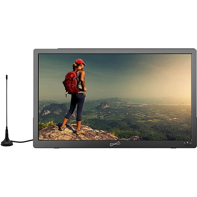 SuperSonic 16 inch Portable LED TV with HDMI & FM Radio | Electronic Express