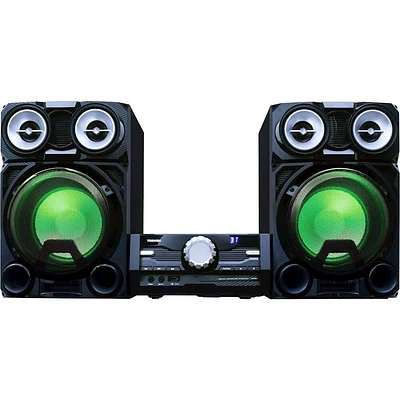 Toshiba Wireless Mini Component Home Speaker System with LED Lights | Electronic Express