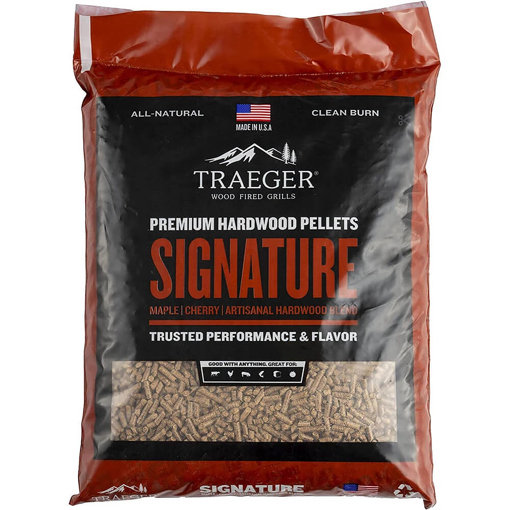 Traeger 20LB Signature Blend Wood Pellets | Electronic Express