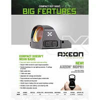 Axeon Optics MDPR1 Micro Red Dot Gun Sight | Electronic Express