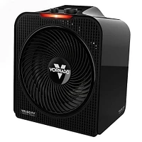 Vornado Velocity 3 Whole Room Space Heater - Black | Electronic Express