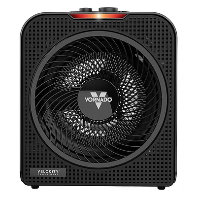 Vornado Velocity 3 Whole Room Space Heater - Black | Electronic Express