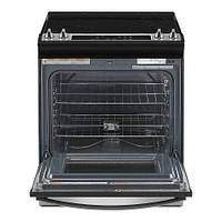 Whirlpool 4.8 Cu. Ft. Stainless Electric Range with Frozen Bake Technology | Electronic Express