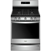 Whirlpool WFG775H0HZ 5.8 Cu.Ft. Stainless Freestanding Gas Range | Electronic Express