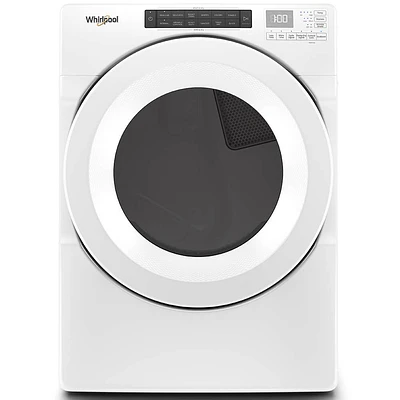 Whirlpool WED5620HW 7.4 Cu. Ft. White Electric Dryer  - OPEN BOX | Electronic Express