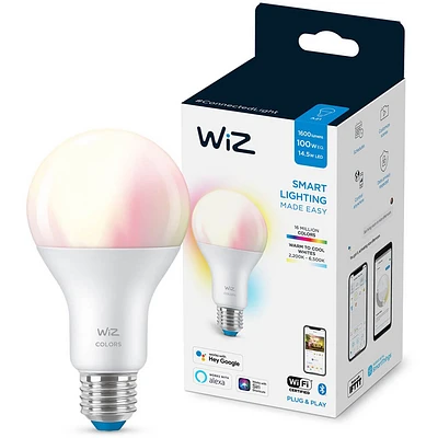 WiZ LED 100W A21 Color Bulb | Electronic Express