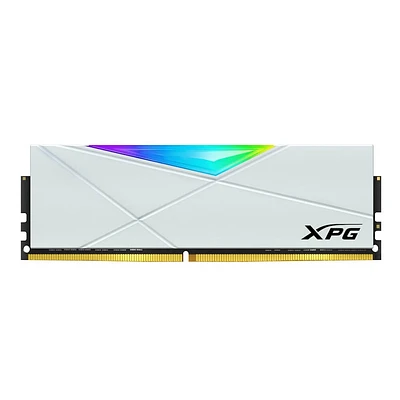 XPG SPECTRIX D50 RGB Desktop Memory - 32GB DDR4 (White) | Electronic Express