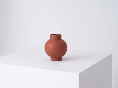 Terracotta Round Vase