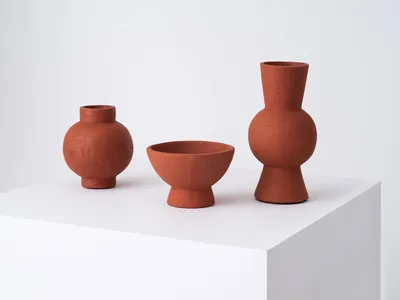 Grand vase Terracotta