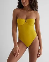 Balconette Convertible Body Contour One-Piece Swimsuit