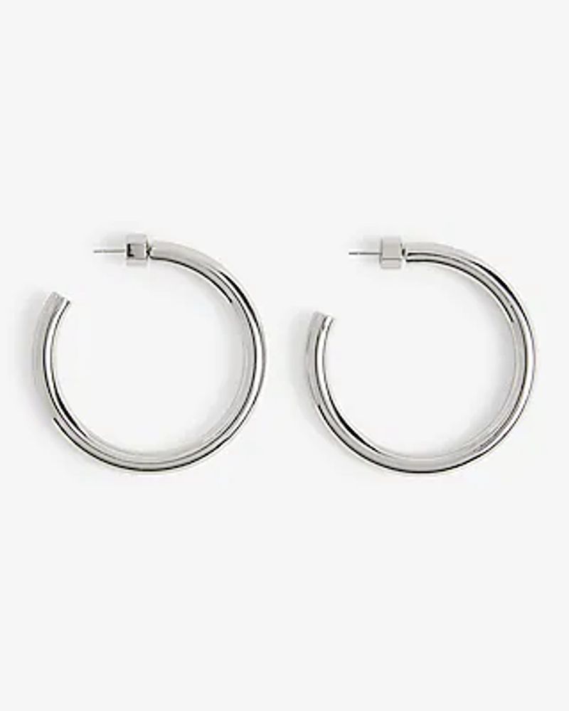 Tube Hoop Earrings