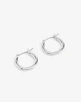 Medium Hoop Earrings Women's Gold