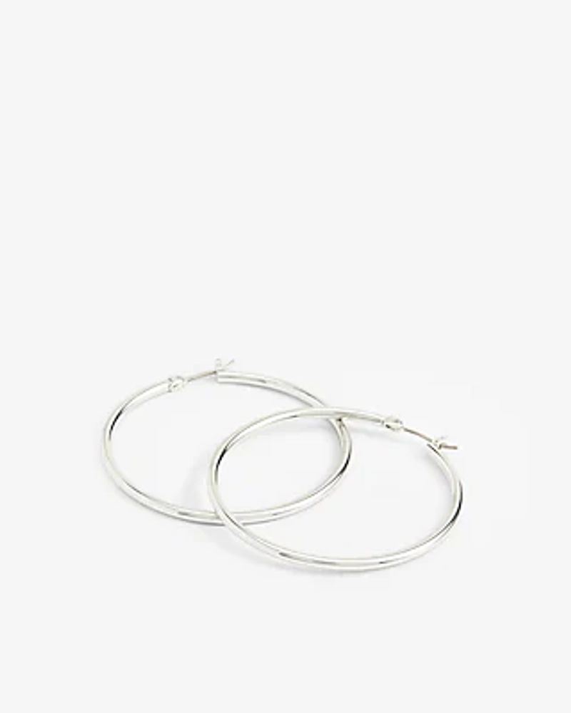 Large Hoop Earrings Women's Gold