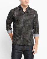 Geo Stretch Flannel Shirt Neutral Men's XS