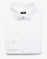 Extra Slim Solid Stretch Pinpoint Oxford 1Mx Dress Shirt Men's Tall