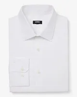 Classic Textured Diamond Print Stretch 1Mx Dress Shirt Men's