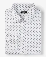 Slim Geo Wrinkle-Resistant Performance Dress Shirt Men's Tall