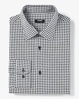 Slim Houndstooth Stretch 1Mx Dress Shirt Multi-Color Men