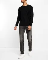 Merino Wool Crew Neck Sweater Men's