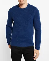 Textured Crew Neck Sweater Men