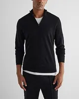 Quarter Zip Merino Wool Sweater Men's S