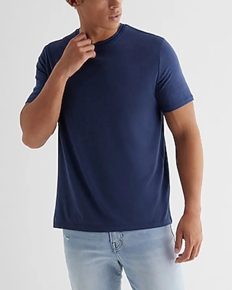 Striped Collar Perfect Pima Cotton T-Shirt Men