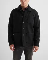 Relaxed Chore Shirt Jacket Brown Men's