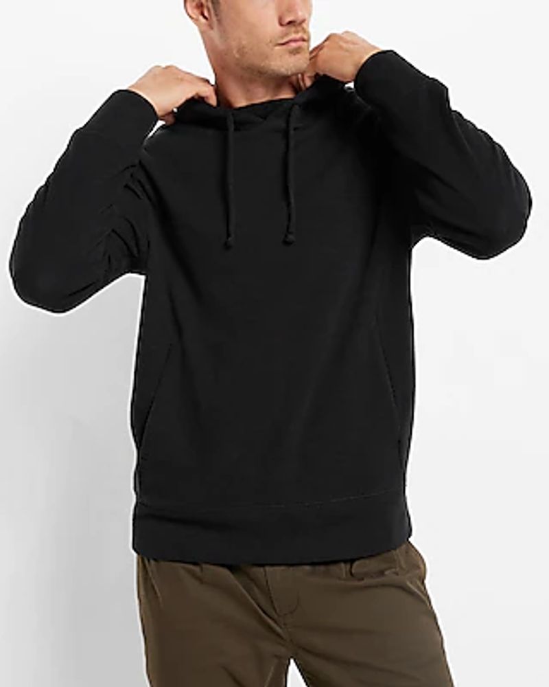 Double Knit Long Sleeve T-Shirt Hoodie