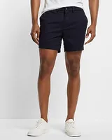 Solid 6" Hyper Stretch Chino Shorts Neutral Men's