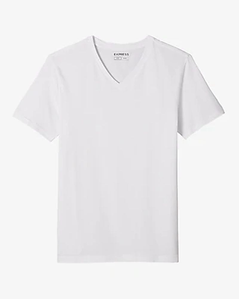 Slim Supersoft Moisture-Wicking V-Neck T-Shirt Men's