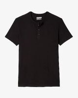 Slim Supersoft Short Sleeve Henley Men