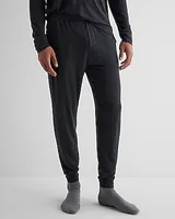 Cashmere-Blend Joggers Black Men's L