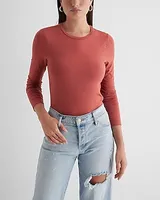 Supersoft Fitted Crew Neck Long Sleeve Tee Women