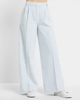 Stylist Super High Waisted Pleated Wide Leg Palazzo Pant